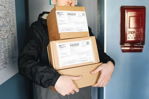 pakketjes aannemen